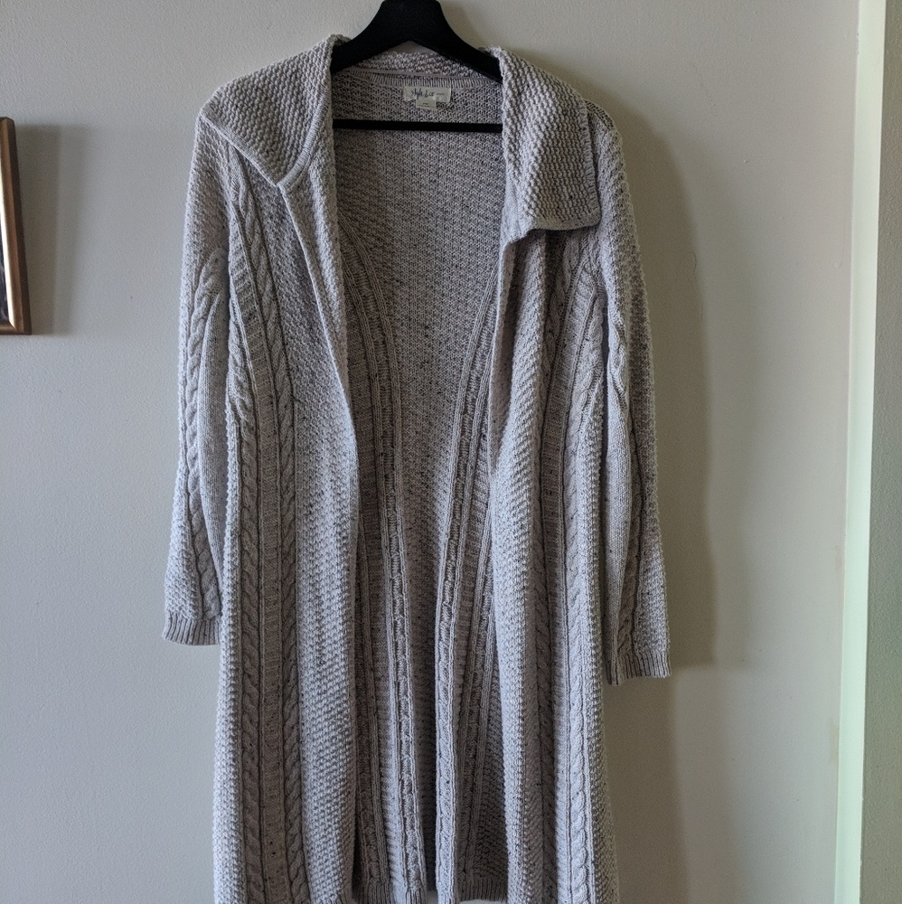 Warm Duster Sweater